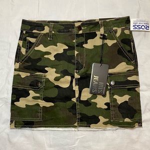 NWT Camo Skirt
